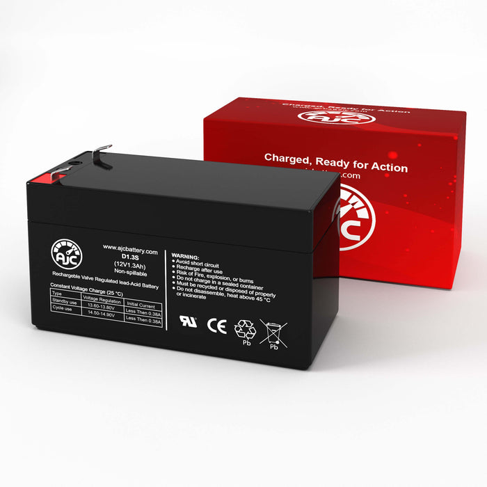 Napco Alarms RBAT1.2 12V 1.3Ah Alarm Ersatz-Akku-2