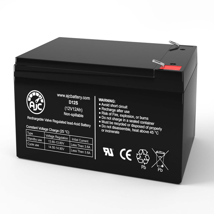 Batterymart SLA-12V14-F2 12V 12Ah Versiegelte Bleisäure Ersatz-Akku-1