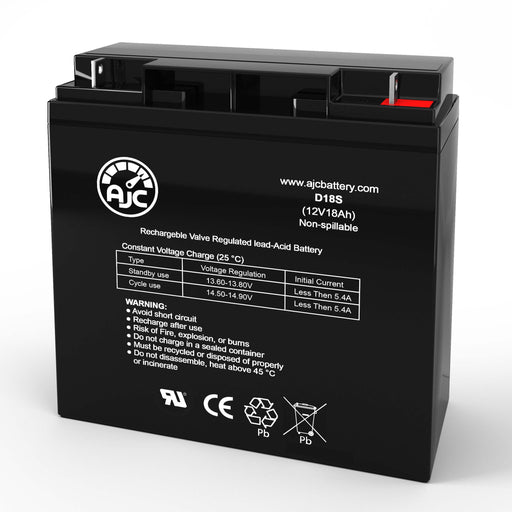 Battery Center BC-12180 12V 18Ah Versiegelte Bleisäure Ersatz-Akku-1