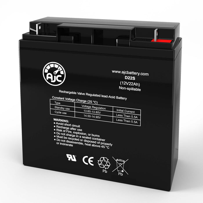 Apex Battery 1UD5742 12V 22Ah Versiegelte Bleisäure Ersatz-Akku-1