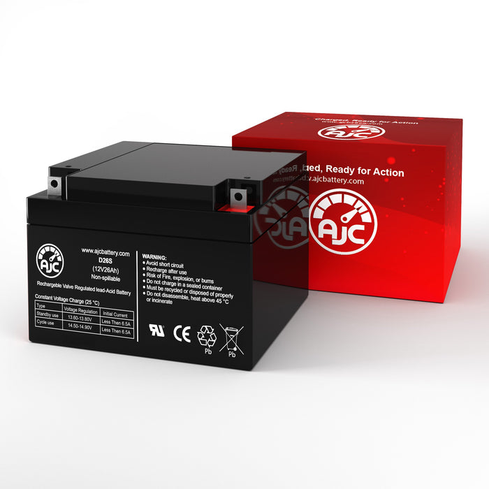 FirstPower FP12280A 12V 26Ah Versiegelte Bleisäure Ersatz-Akku-2