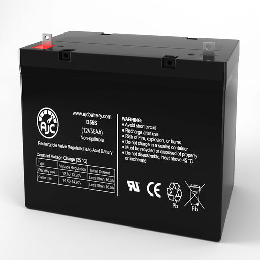 Coopower CP12-55 12V 55Ah Versiegelte Bleisäure Ersatz-Akku-1