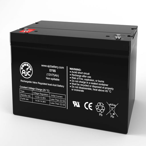 Vision HF12-320W-X 12V 75Ah Versiegelte Bleisäure Ersatz-Akku-1