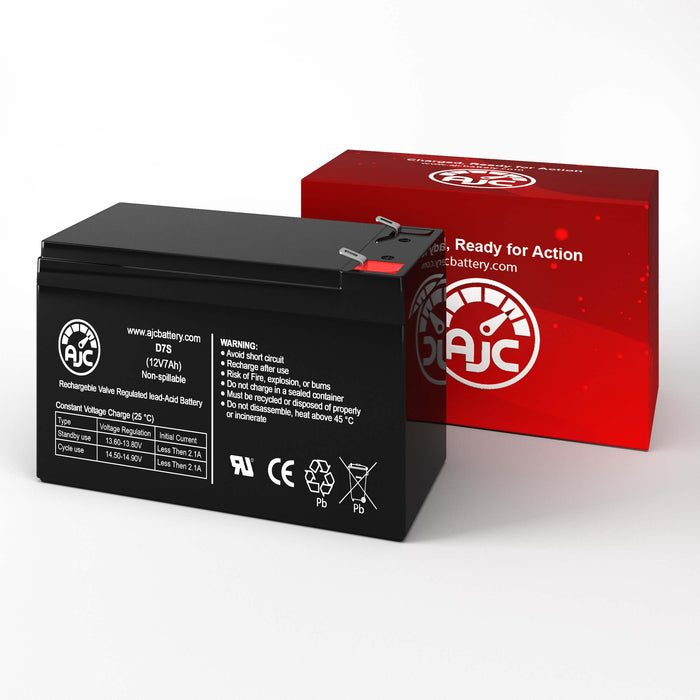 Batterymart SLA-12V7-F1 12V 7Ah Versiegelte Bleisäure Ersatz-Akku-2