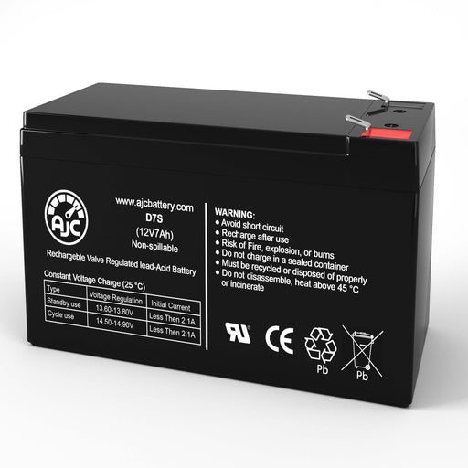 Universal Power Group UB-1280F2 12V 7Ah Versiegelte Bleisäure Ersatz-Akku-1