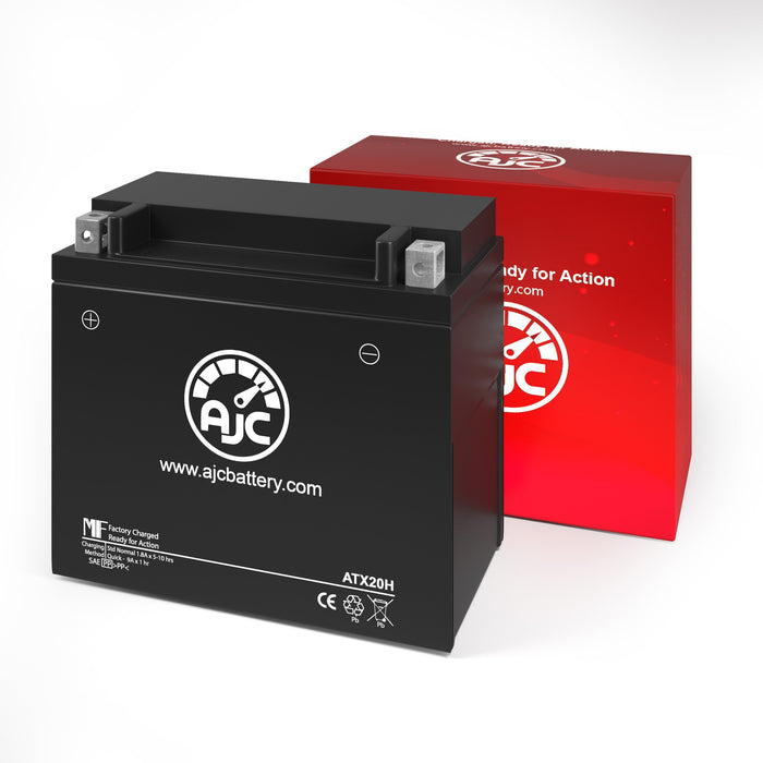 SigmasTek STX20CH-BS Powersport Wechselbatterie-4